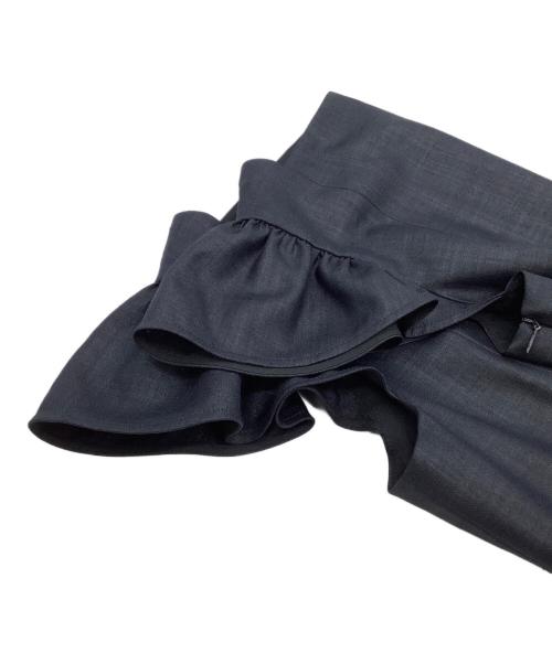 FOXEY NEWYORK（フォクシーニューヨーク）FOXEY NEWYORK (フォクシーニューヨーク) ブラウス Montresor Top ネイビー サイズ:38の古着・服飾アイテム