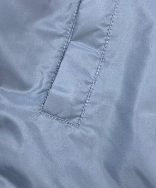 PRADA（プラダ）PRADA (プラダ) トライアングルロゴプレートナイロンジャケット/Prada Nylon Jacket with Triangle Logo スカイブルー サイズ:46の古着・服飾アイテム