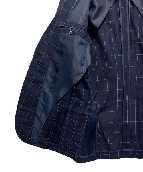 BLACK LABEL CRESTBRIDGE（ブラックレーベル クレストブリッジ）BLACK LABEL CRESTBRIDGE (ブラックレーベル クレストブリッジ) テーラードジャケット ネイビー サイズ:Lの古着・服飾アイテム