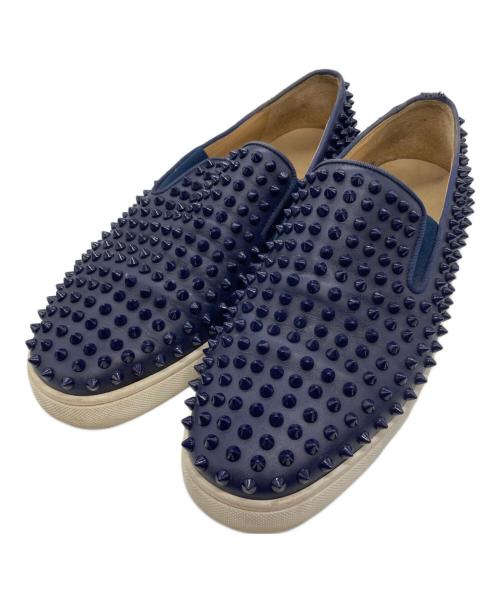 Christian Louboutin（クリスチャン・ルブタン）Christian Louboutin (クリスチャン・ルブタン) Roller Boat ネイビー サイズ:43の古着・服飾アイテム