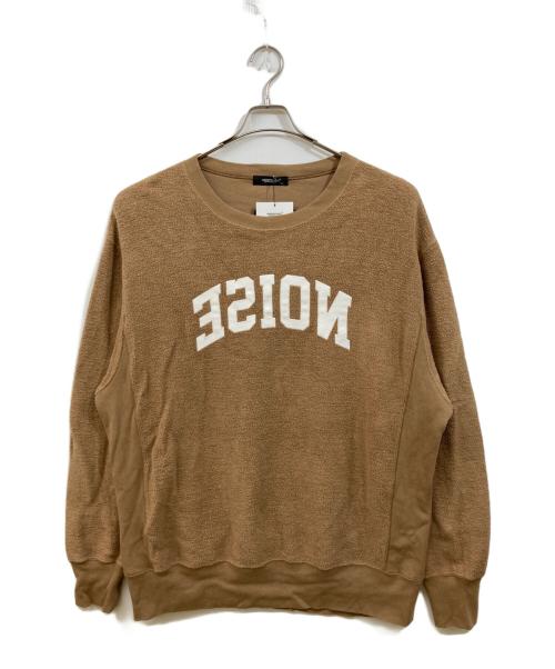 UNDERCOVER（アンダーカバー）UNDERCOVER (アンダーカバー) 起毛裏毛裏使スウェット NOISE ベージュ サイズ:5の古着・服飾アイテム