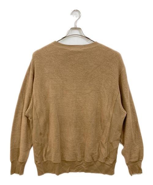UNDERCOVER（アンダーカバー）UNDERCOVER (アンダーカバー) 起毛裏毛裏使スウェット NOISE ベージュ サイズ:5の古着・服飾アイテム