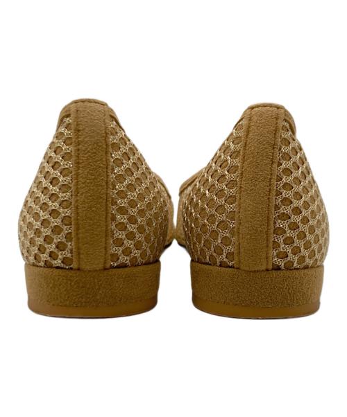 Le Talon（ル タロン）Le Talon (ル タロン) ポインテッドネットフラット ベージュ サイズ:231/2の古着・服飾アイテム