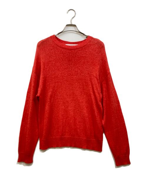 FRAMeWORK（フレームワーク）FRAMeWORK (フレームワーク) ウォッシャブルペーパーヤーンニット レッド サイズ:無しの古着・服飾アイテム