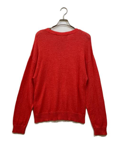 FRAMeWORK（フレームワーク）FRAMeWORK (フレームワーク) ウォッシャブルペーパーヤーンニット レッド サイズ:無しの古着・服飾アイテム
