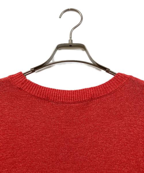 FRAMeWORK（フレームワーク）FRAMeWORK (フレームワーク) ウォッシャブルペーパーヤーンニット レッド サイズ:無しの古着・服飾アイテム