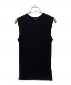 DEUXIEME CLASSEドゥーズィエム クラス）の古着「dignity スリーブレス プルオーバー」｜ブラック