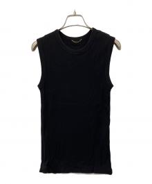 DEUXIEME CLASSE（ドゥーズィエム クラス）の古着「dignity スリーブレス プルオーバー」｜ブラック