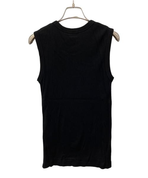 DEUXIEME CLASSE（ドゥーズィエム クラス）DEUXIEME CLASSE (ドゥーズィエム クラス) dignity スリーブレス プルオーバー ブラック サイズ:Fの古着・服飾アイテム