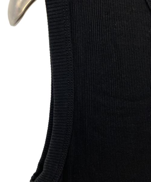 DEUXIEME CLASSE（ドゥーズィエム クラス）DEUXIEME CLASSE (ドゥーズィエム クラス) dignity スリーブレス プルオーバー ブラック サイズ:Fの古着・服飾アイテム
