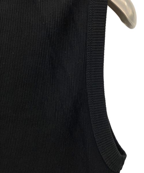 DEUXIEME CLASSE（ドゥーズィエム クラス）DEUXIEME CLASSE (ドゥーズィエム クラス) dignity スリーブレス プルオーバー ブラック サイズ:Fの古着・服飾アイテム