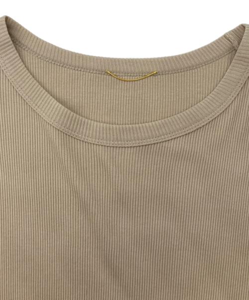 DEUXIEME CLASSE（ドゥーズィエム クラス）DEUXIEME CLASSE (ドゥーズィエム クラス) dignity Tシャツ ベージュ サイズ:Freeの古着・服飾アイテム