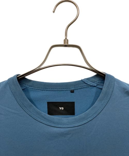 Y-3（ワイスリー）Y-3 (ワイスリー) Blue Loose T-Shirt/ブルールーズTシャツ ブルー サイズ:Lの古着・服飾アイテム