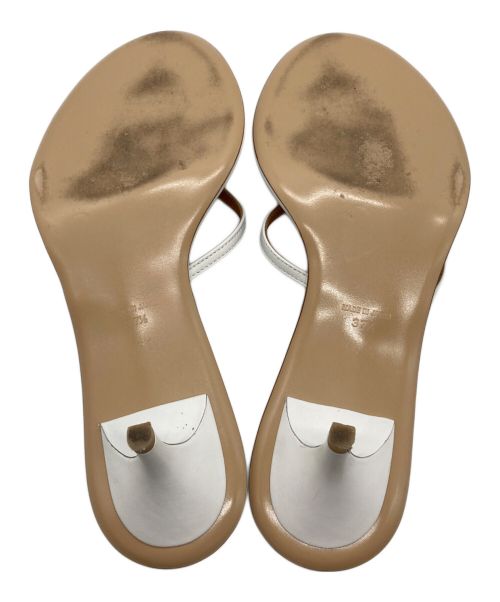 Pippichic（ピッピシック）Pippichic (ピッピシック) NUDE MULE 19 ホワイト サイズ:SIZE 37 1/2の古着・服飾アイテム