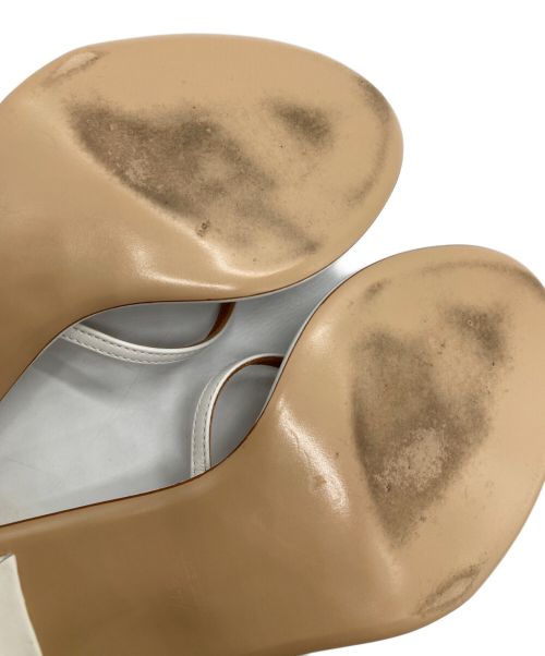 Pippichic（ピッピシック）Pippichic (ピッピシック) NUDE MULE 19 ホワイト サイズ:SIZE 37 1/2の古着・服飾アイテム