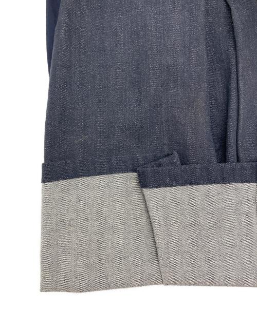 FOXEY NEWYORK（フォクシーニューヨーク）FOXEY NEWYORK (フォクシーニューヨーク) 切替ワンピース インディゴ サイズ:SIZE 38の古着・服飾アイテム