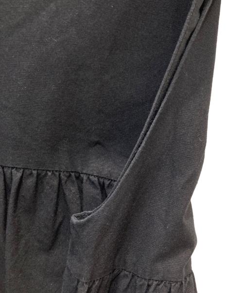 Demi-Luxe Beams（デミルクス ビームス）Demi-Luxe Beams (デミルクス ビームス) コットン ティアードワンピース ブラック サイズ:36の古着・服飾アイテム