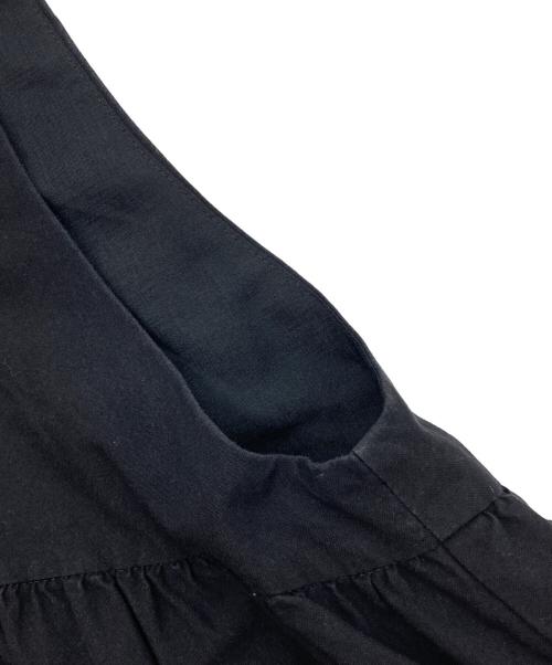 Demi-Luxe Beams（デミルクス ビームス）Demi-Luxe Beams (デミルクス ビームス) コットン ティアードワンピース ブラック サイズ:36の古着・服飾アイテム