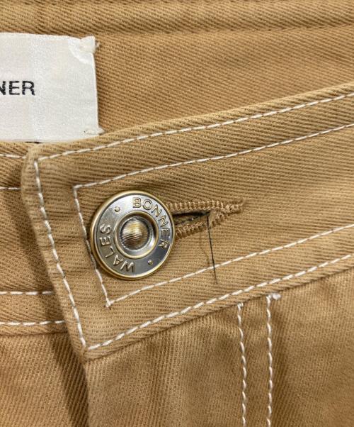 WALES BONNER（ウェールズボナー）WALES BONNER (ウェールズボナー) タックパンツ ベージュ サイズ:SIZE 46の古着・服飾アイテム