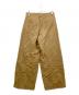 WALES BONNER (ウェールズボナー) タックパンツ ベージュ サイズ:SIZE 46：8000円