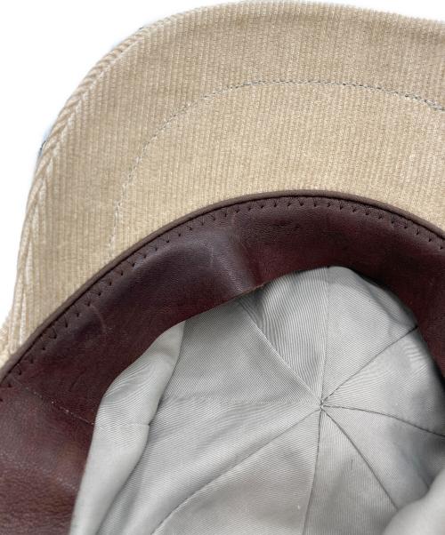 TT（ティーティー）TT (ティーティー) NEWSBOY CAP　Lot.006 ベージュ サイズ:ONE SIZEの古着・服飾アイテム