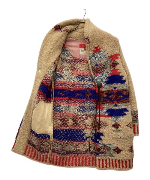 Coohem（コーヘン）Coohem (コーヘン) NATIVE JACQUARD COAT ベージュ サイズ:不明の古着・服飾アイテム