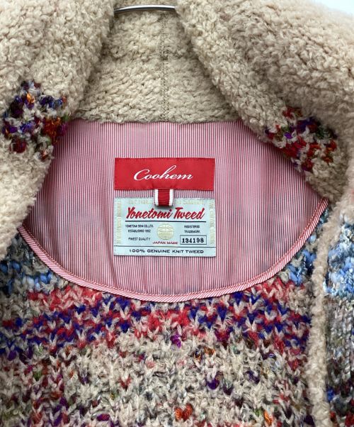 Coohem（コーヘン）Coohem (コーヘン) NATIVE JACQUARD COAT ベージュ サイズ:不明の古着・服飾アイテム