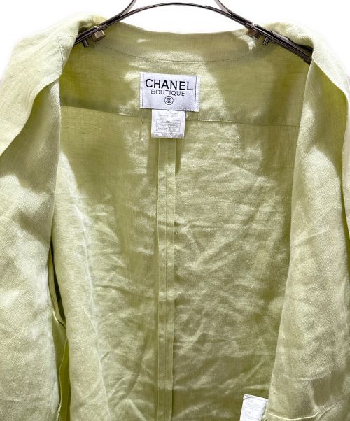 CHANEL BOUTIQUE（シャネル ブティック）CHANEL BOUTIQUE (シャネル ブティック) セットアップワンピース ライトグリーン サイズ:36の古着・服飾アイテム