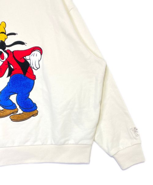 KITH（キス）KITH (キス) DISNEY (ディズニー) Mickey & Friends Astonished Goofy Vintage Crewneck アイボリー サイズ:Lの古着・服飾アイテム