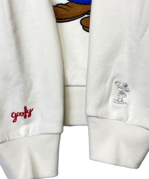 KITH（キス）KITH (キス) DISNEY (ディズニー) Mickey & Friends Astonished Goofy Vintage Crewneck アイボリー サイズ:Lの古着・服飾アイテム
