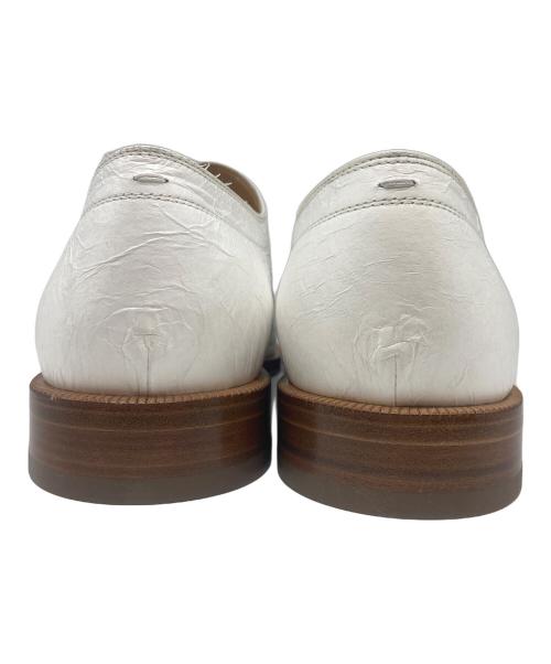 Maison Margiela（メゾンマルジェラ）Maison Margiela (メゾンマルジェラ) Tabi レースアップシューズ ホワイト サイズ:43の古着・服飾アイテム