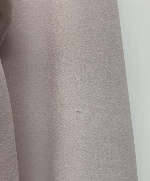 SHIPS（シップス）SHIPS (シップス) ストレッチ ジョーゼット プリーツ ブラウス グレー サイズ:S 未使用品の古着・服飾アイテム