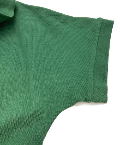 LACOSTE（ラコステ）LACOSTE (ラコステ) 鹿の子地マキシ丈ドレス グリーン サイズ:34の古着・服飾アイテム