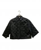 DRIES VAN NOTENドリスヴァンノッテン）の古着「キルティングシャツジャケット」｜ブラック