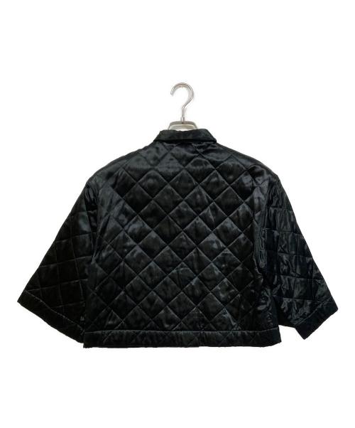 DRIES VAN NOTEN（ドリスヴァンノッテン）DRIES VAN NOTEN (ドリスヴァンノッテン) キルティングシャツジャケット ブラック サイズ:XSの古着・服飾アイテム