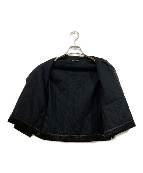 DRIES VAN NOTEN（ドリスヴァンノッテン）DRIES VAN NOTEN (ドリスヴァンノッテン) キルティングシャツジャケット ブラック サイズ:XSの古着・服飾アイテム