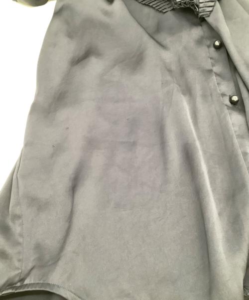 COACH（コーチ）COACH (コーチ) ノースリーブサテンドレス ネイビー サイズ:4の古着・服飾アイテム