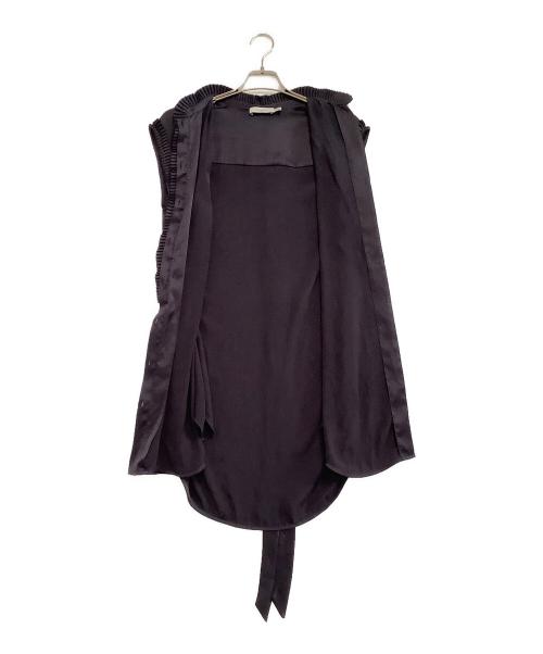 COACH（コーチ）COACH (コーチ) ノースリーブサテンドレス ネイビー サイズ:4の古着・服飾アイテム