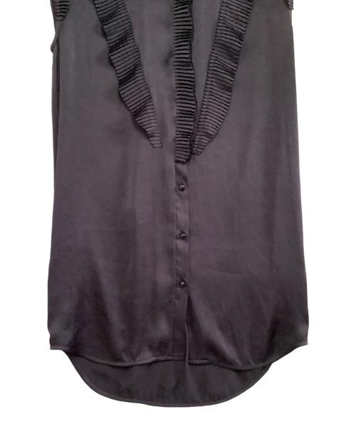 COACH（コーチ）COACH (コーチ) ノースリーブサテンドレス ネイビー サイズ:4の古着・服飾アイテム