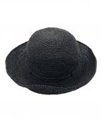HELEN KAMINSKIヘレンカミンスキー）の古着「ラフィアハット」｜ブラック