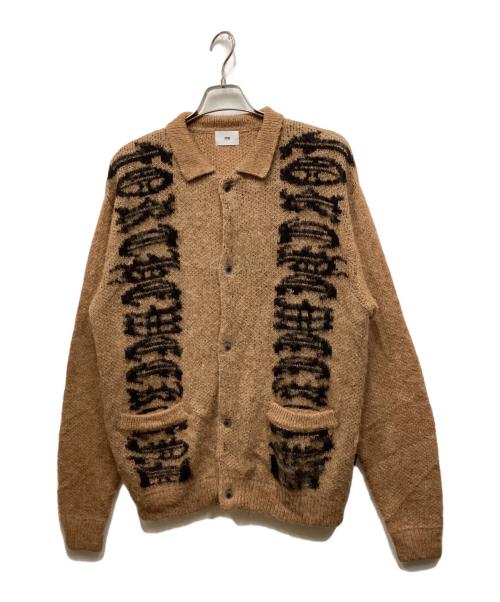 FTW（エフティーダブリュー）FTW (エフティーダブリュー) ニットカーディガン ブラウン サイズ:表記無しの古着・服飾アイテム