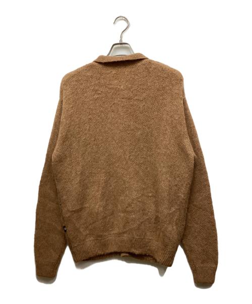 FTW（エフティーダブリュー）FTW (エフティーダブリュー) ニットカーディガン ブラウン サイズ:表記無しの古着・服飾アイテム