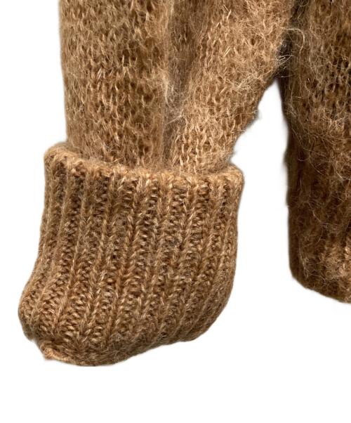 FTW（エフティーダブリュー）FTW (エフティーダブリュー) ニットカーディガン ブラウン サイズ:表記無しの古着・服飾アイテム