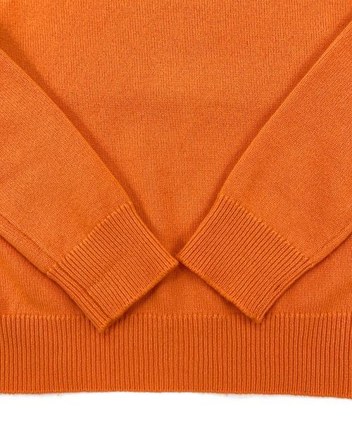 CALVIN KLEIN 205W39NYC（カルバンクライン205W39NYC）CALVIN KLEIN 205W39NYC (カルバンクライン205W39NYC) カシミヤニット オレンジ サイズ:Sの古着・服飾アイテム