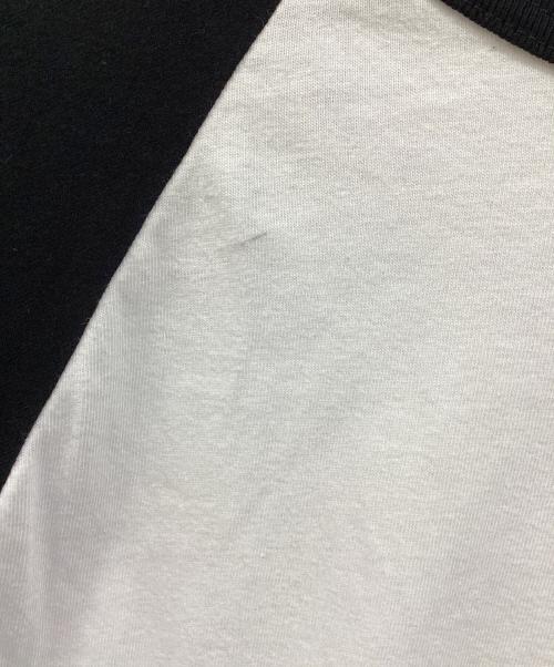 journal standard luxe（ジャーナルスタンダード ラックス）journal standard luxe (ジャーナルスタンダード ラックス) ラグランプリントT ホワイト サイズ:Fの古着・服飾アイテム