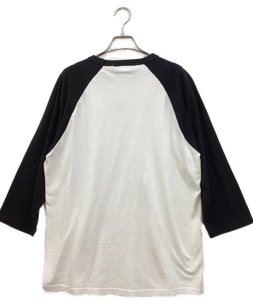 journal standard luxe（ジャーナルスタンダード ラックス）journal standard luxe (ジャーナルスタンダード ラックス) ラグランプリントT ホワイト サイズ:Fの古着・服飾アイテム