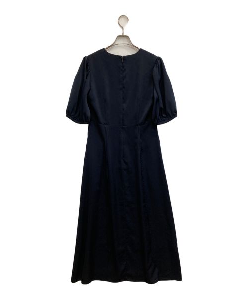 CELFORD（セルフォード）CELFORD (セルフォード) サテンワンピース ネイビー サイズ:38の古着・服飾アイテム