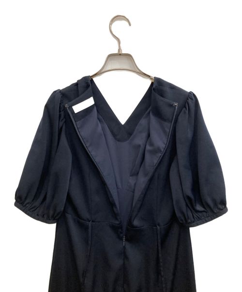 CELFORD（セルフォード）CELFORD (セルフォード) サテンワンピース ネイビー サイズ:38の古着・服飾アイテム
