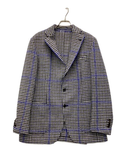 GABRIELE PASINI（ガブリエレパジーニ）GABRIELE PASINI (ガブリエレパジーニ) ハウンドトゥース3Bジャケット サイズ:48の古着・服飾アイテム