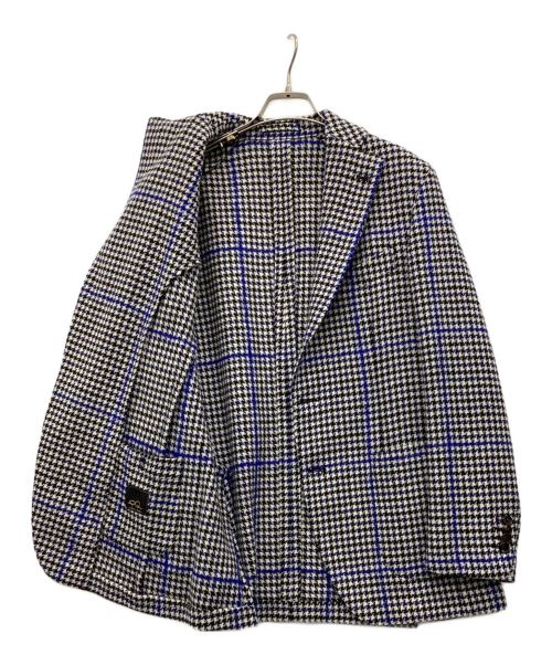 GABRIELE PASINI（ガブリエレパジーニ）GABRIELE PASINI (ガブリエレパジーニ) ハウンドトゥース3Bジャケット サイズ:48の古着・服飾アイテム